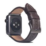 SLG Design remienok D8 Edition pre Apple Watch 42/44/45mm - Brown Cream SD-D8G-BS-AW44-BC