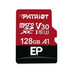 128GB microSDXC Patriot V30 A1, class 10 U3 100/80MB/s + adapter PEF128GEP31MCX