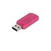 128GB USB Flash 2.0 PIN STRIPE Store&apos;n&apos;Go, jasně růžová 0023942494607