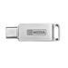 128GB USB Flash 3.2 MyDual stříbrný, USB-C/USB-A, MyMedia 0023942692713