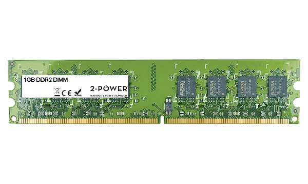 2-Power 1GB PC2-5300U 667MHz DDR2 Non-ECC CL5 DIMM 1Rx8 ( DOŽIVOTNÍ ZÁRUKA ) MEM1201A