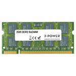 2-Power 2GB PC2-5300S 667MHz DDR2 CL5 SoDIMM 2Rx8 (DOŽIVOTNÍ ZÁRUKA) MEM4202A