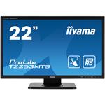 22" iiyama T2253MTS-B1 - TN, FullHd, 2ms, 250cd/m2, VGA, HDMI, DVI, USB