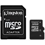 32GB Micro SDHC Kingston - class 4