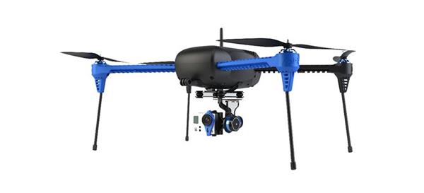 3DRobotics IRIS+ SMART dron + Tarot T-2D Brushless Gimbal Kit pre GoPro SK3DRIRIS+tarot