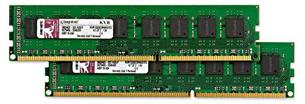 4GB 1333MHz DDR3 Non-ECC CL9 DIMM (Kit of 2) Kingston KVR1333D3N9K2/4G