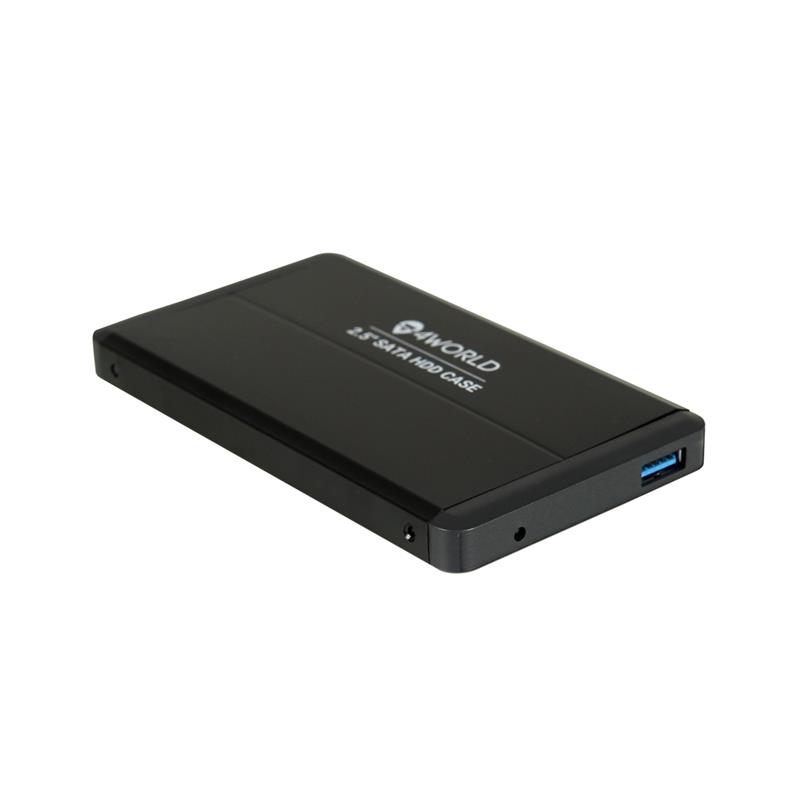 4World Externí box na HDD 2.5" SATA II ALU USB 3.0 10253