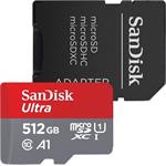 512GB Ultra microSDXC 150MB/s+SD Adapter SDSQUAC-512G-GN6MA