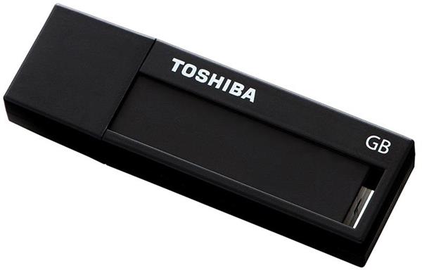 64 GB . USB 3.0 kľúč . TOSHIBA DAICHI USB čierny THN-U302K0640MF