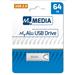 64GB USB Flash 2.0 MyAlu stříbrný, MyMedia 0023942692744