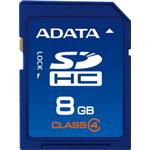 8 GB . SDHC karta A-DATA class 4