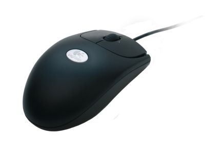 910-000199 OEM Logitech RX250 Optical Black mouse, PS2/USB
