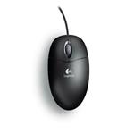 953688-1600 OEM Logitech Optical Wheel mouse Black, PS2
