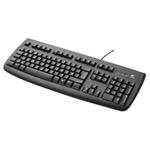 967642-0128 OEM Logitech DELUXE 250 BLACK keyboard, CZ