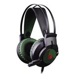 A4tech Bloody J437, slúchadlá s mikrofónom, ovládanie hlasitosti, zelená, 7.1 surround (virtuálne), J437 Green