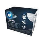 AF Cardclene - Čistící karty napuštěné rozpouštědlem (20 ks) 5028356500079