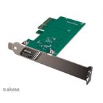 AKASA PCIe karta USB 3.2 Gen 2x2 interní konektor AK-PCCU3-08