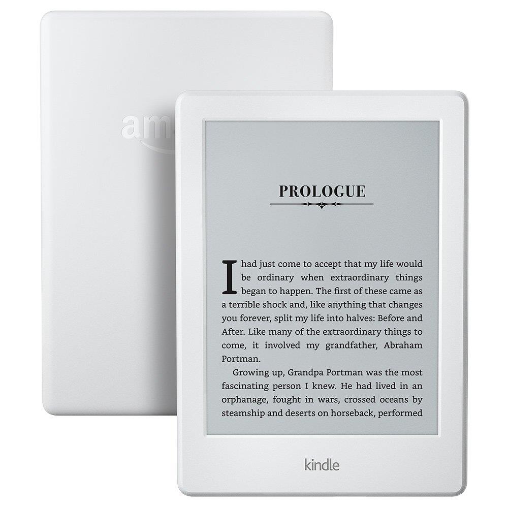 Amazon Kindle 8 Touch, 6" E-ink, wi-fi, sponzorovaná verze, bílá B017JG41PC