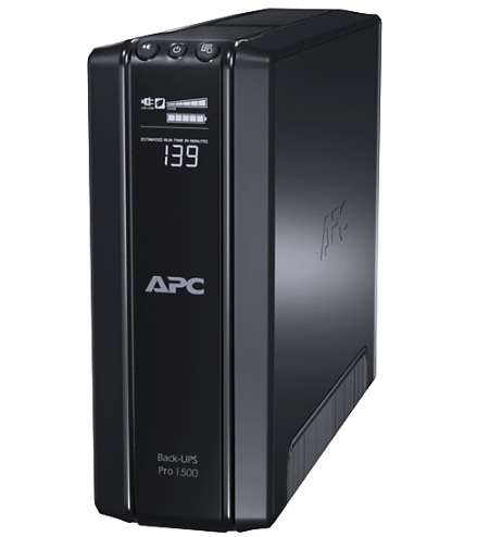 APC Back-UPS Pro 1500 - UPS - AC 230 V - 865 Watt - 1500 VA - USB - výstupní konektory: 6 - Belgie, BR1500G-FR