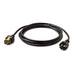 APC - Elektrický kabel - IEC 60320 C19 do CEE 7/7 (M) - AC 240 V - 16 A - 3 m - černá - pro P/N: SM AP8755