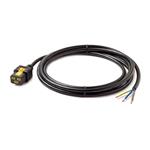 APC - Elektrický kabel - IEC 60320 C19 do pevně zapojený 3-drátový - AC 240 V - 16 A - 3 m - černá AP8759