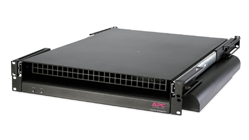 APC Rack Side Air Distribution 208/230V 50/60HZ - Ventilační jednotka - černá - 2U - pro P/N: AR310 ACF202BLK