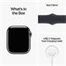 Apple Watch Series 8 GPS + Cellular 41mm Graphite Stainless Steel Case with Midnight Sport Band - Regular mnjj3cs/a