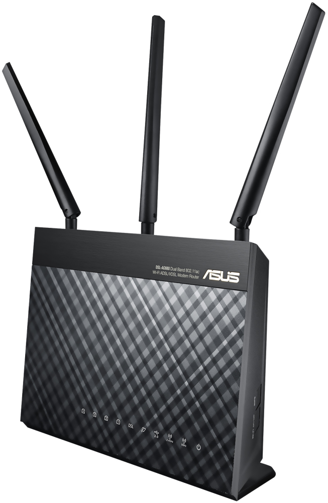 ASUS DualB VDSL2/ADSL AC1900 router DSL-AC68U 90IG00V1-BM3G00