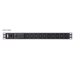 Aten Basic 1U PDU with surge protection 10A PE0110SG-AT-G