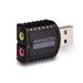 AXAGO USB2.0 - stereo HQ audio MINI adapter 96kHz ADA-15
