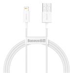 Baseus Datový kabel Superior Series USB/Lightning 1m (2.4 A) bílá 6953156205413