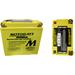 Baterie Motobatt pro motocykly MBTX12U (14Ah, 12V, 4 vývody)