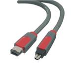 Belkin kábel IEEE1394 FireWire® (4pin/6pin), Retail (Šedý) 1,8m