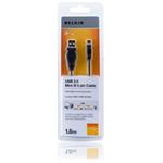 BELKIN USB 2.0 A-MiniB 5pin kabel, standard, 1.8 m