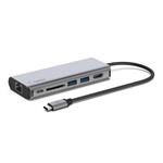 Belkin USB-C 6in1 hub - 4K HDMI, USB-C PD 3.0, 2x USB-A 3.0, RJ45, čtečka SD karet AVC008btSGY