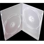 Box na 2 DVD, 9mm, slim, priehľadný