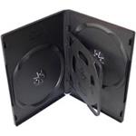 Box na 4 DVD, 23mm, �ierny