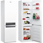 BSNF 8421 W chladnička kombi WHIRLPOOL + DARČEK Vákuové nádoby STATUS (4ks)