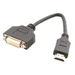 CABLE, HDMI 19P (M) to DVI 24+5 (F) - 100MM CA00096-R0