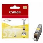 Canon originál ink CLI521Y, yellow, 505str., 9ml, 2936B001, Canon iP3600, iP4600, MP620, MP630, MP9