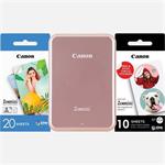 CANON Zoemini Rose Gold 30P ACC - mini instantní fototiskárna 3204C070