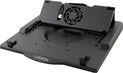 Canyon CNP-NS1A chladič s ventilátorom pre notebook 12" - 17", čierny
