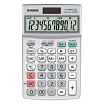 Casio Kalkulačka JF 120 ECO, strieborná, stolová, dvanásťmiestna