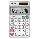 Casio Kalkulačka SL 305 ECO, strieborná, vrecková, osemmiestna