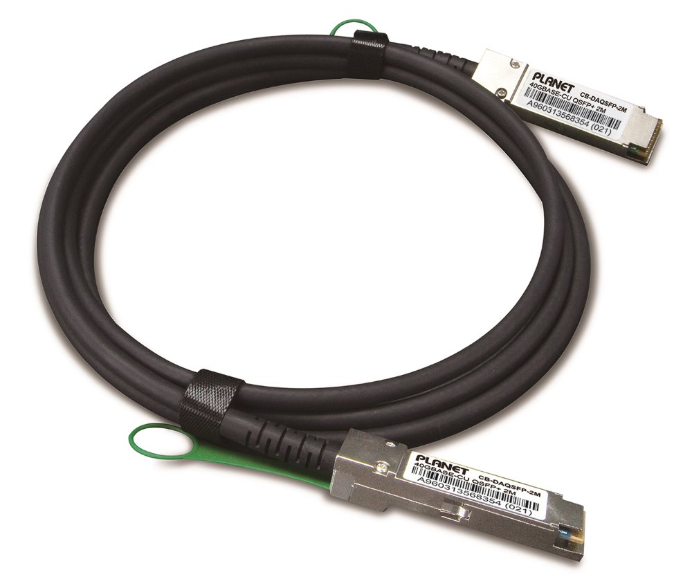 CB-DAQSFP-2M, QSFP+ metalický spojovací kabel, 40Gb/s, 2m