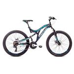 Celoodpružený bicykel Capriolo GTX 260 26"/21HT black-blue 918321-19