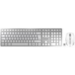 CHERRY set klávesnice + myš DW 9100 SLIM/ bezdrátový/ USB/ bíly/ CZ+SK layout JD-9100CS-1