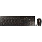 CHERRY set klávesnice + myš DW 9100 SLIM/ bezdrátový/ USB/ černý/ CZ+SK layout JD-9100CS-2