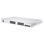Cisco switch CBS350-24T-4G, 24xGbE RJ45, 4xSFP, fanless - REFRESH CBS350-24T-4G-EU-RF