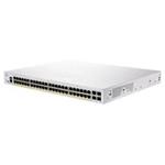 Cisco switch CBS350-48P-4G, 48xGbE RJ45, 4xSFP, PoE+, 370W - REFRESH CBS350-48P-4G-EU-RF